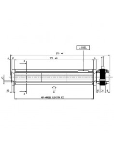 VENTILADOR TANGENCIAL ROTOR 45 mm diametro 2