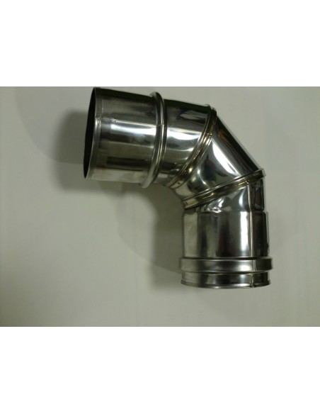 CODO DE 90º,ACERO INOX AISI 316, D.80 mm