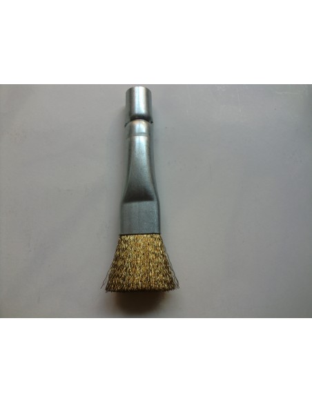 PINCEL PLANO DE ACERO MANGO METAL