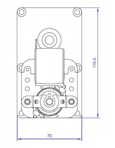 Motor Mello 2 RPM