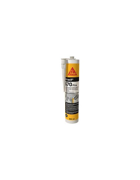 Sikasil®-670 Fire (SELLADOR MONOCOMPONENTE CON CLASIFICACIÓN AL FUEGO)