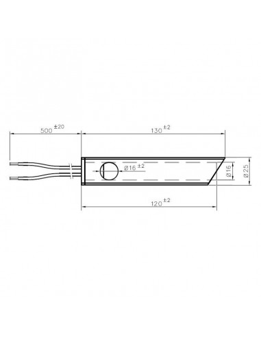 RESISTENCIA ELÉCTRICA 350 W- L120