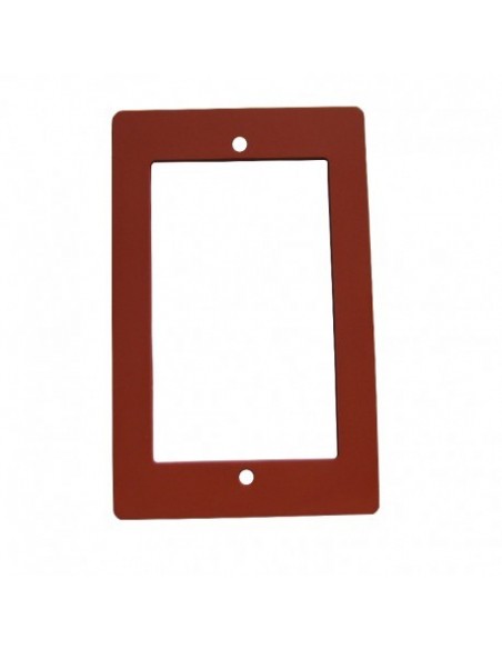 JUNTA INSPECCION LATERAL GRANDE ROJA GOMA 130x80 