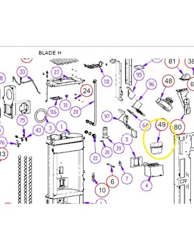 BRASERO PARA TERMOESTUFAS EDILKAMIN