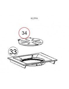 REJA DE CENIZAS PARA HIDROESTUFA EDILKAMIN