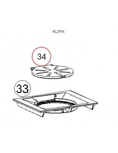 REJA DE CENIZAS PARA HIDROESTUFA EDILKAMIN