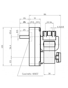 MOTORREDUCTOR KENTA 1,5 RPM 2