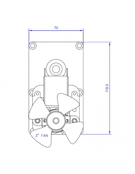 Motorreductor Mellor 8 rpm y eje 8,5 mm Motorreductor Mellor 8 rpm y eje 8,5 mm