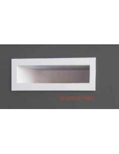 DIFUSOR DE AIRE FRONTAL COLOR BLANCO