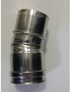 CODO 15º CHIMENEAS PELLETS