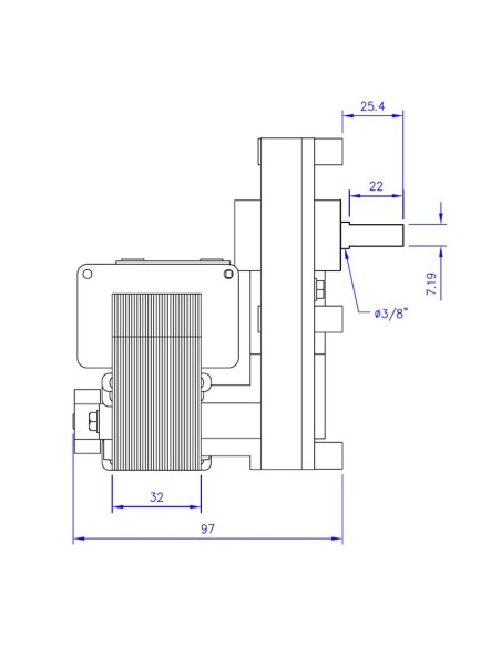 MOTORREDUCTOR MELLOR 4 RPM FB1271