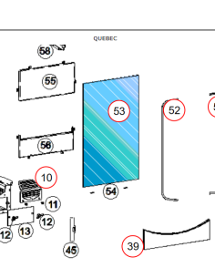 KIT SUSTITUCIÓN DE CRISTAL PARA CALDERAS EDILKAMIN