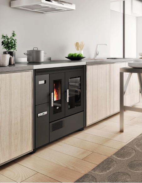COCINA DE PELLET EVA CALOR MODELO ENRICA  COMPRA