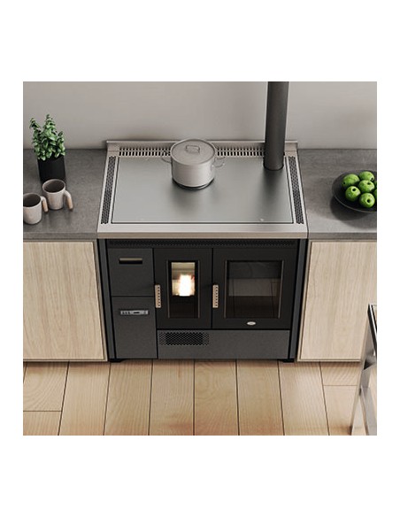 COCINA DE PELLET EVA CALOR MODELO ENRICA  COMPRA