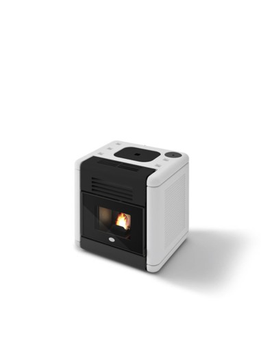 ESTUFA DE PELLET DE DISEÑO EVA CALOR MODELO DADO