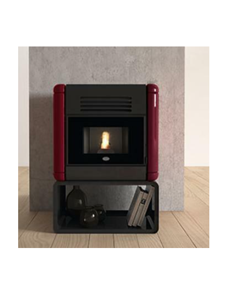 ESTUFA DE PELLET DE DISEÑO EVA CALOR MODELO DADO