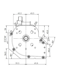 Ventola tangencial TRIAL 8A130B-001 2