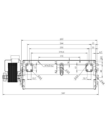 VENTILADOR TANGENCIAL ESTUFAS DE PELLET