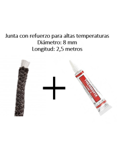 KIT JUNTA PARA PUERTA DE 8MM + PEGAMENTO