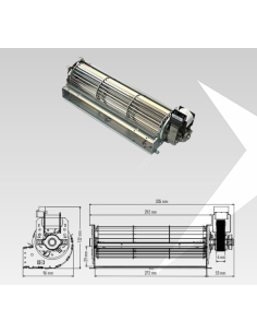 VENTILADOR TANGENCIAL TRIAL THS27B