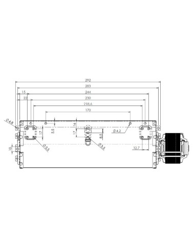 Ventilador tangencial TRIAL THS27B6-011