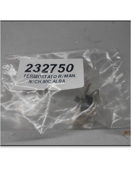 TERMOSTATO R/MAN.N/CH.80C ALBAR232750