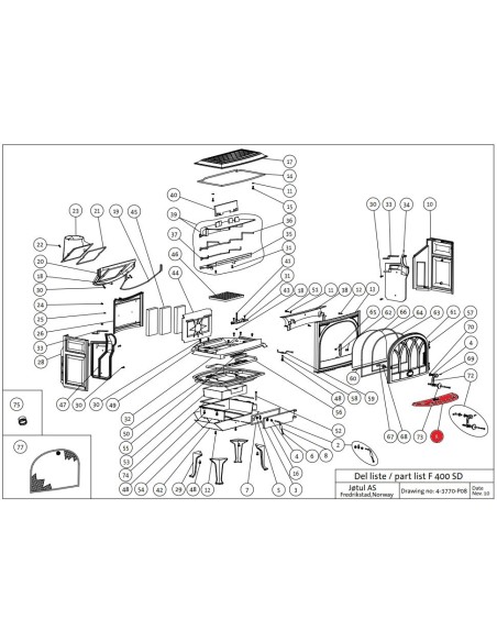 BANDEJA F400 NEGRO MATE  [154801]  12021282