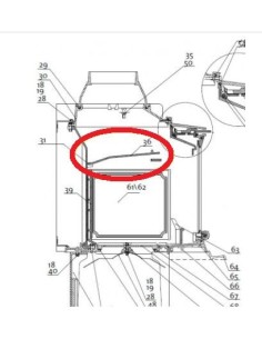 DEFLECTOR I80 RH / 90 VISION / I 530  [10251912]  12015608