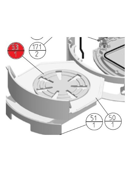 PARRILLA F470 / F470SHD [10470812]  12019402