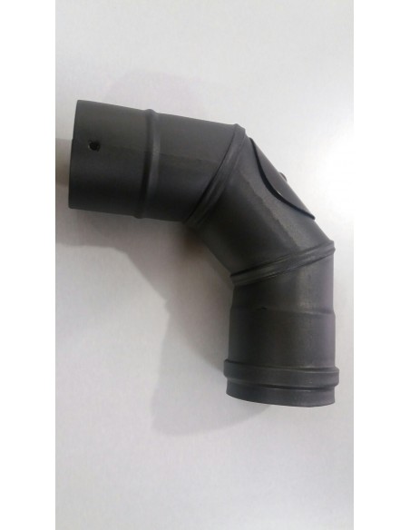 CODO DE 90º  CON INSPECCIÓN CHIMENEA PELLET