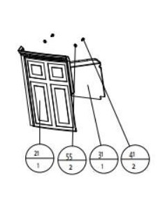 PLACA DESGASTE IZDA. F600 [10400312] 12018082