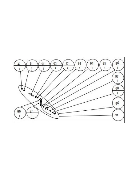 MANETA LATERAL COMPLETA F600 NM [155711] 12021521