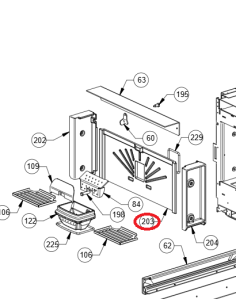FRONTAL DE FUNDICION EXTRAFLAME COMFORT PLUS