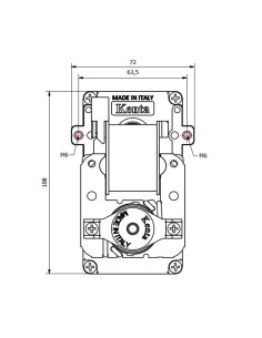 MOTORREDUCTOR KENTA EJE HUECO 1,5 RPM 2