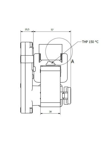 MOTORREDUCTOR KENTA EJE HUECO 1,5 RPM