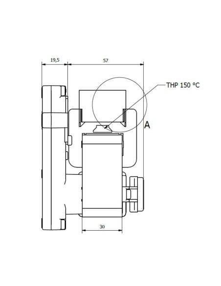 MOTORREDUCTOR KENTA EJE HUECO 1,5 RPM
