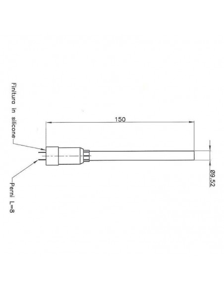 Resistencia eléctrica 300 W