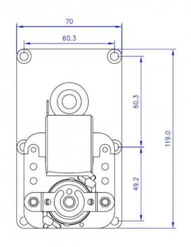 Motor Mellor T3 - 4,75 RPM
