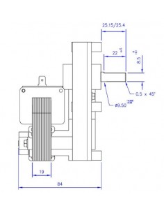 MOTOR MELLOR T3 -1 RPM 2