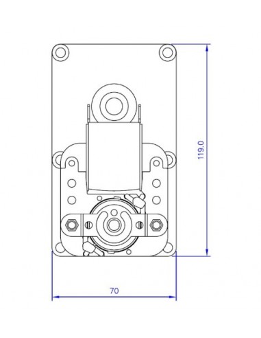 Motor Mellor T3 -1,3 RPM