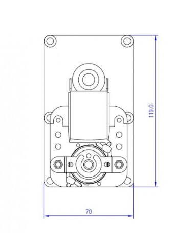 Motor Mellor T3 -2 RPM