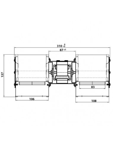 Ventilador centrífugo Emmevi