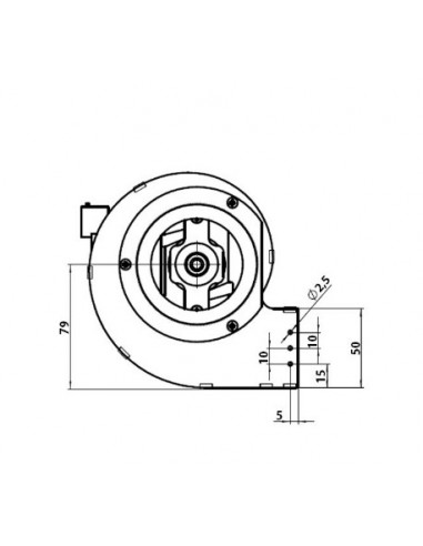Ventilador centrífugo Emmevi