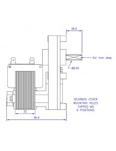 Motor Mellor T3 3 RPM 2
