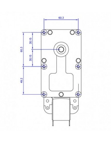 Motor Mellor T3 3 RPM