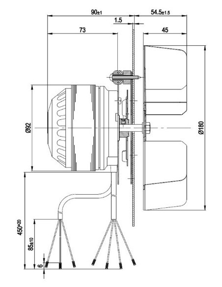 Extractor de Humo EBM