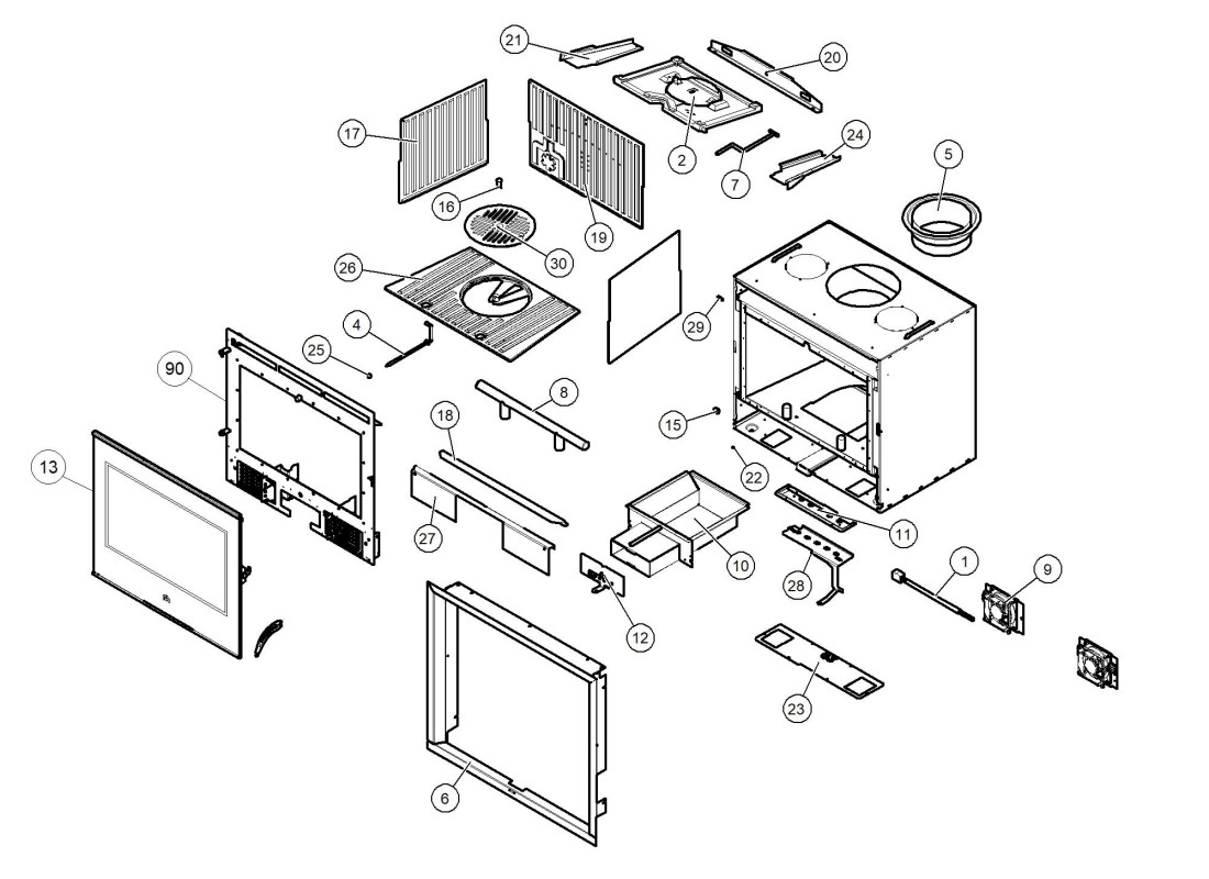FIREBOX LUCE PLUS 62